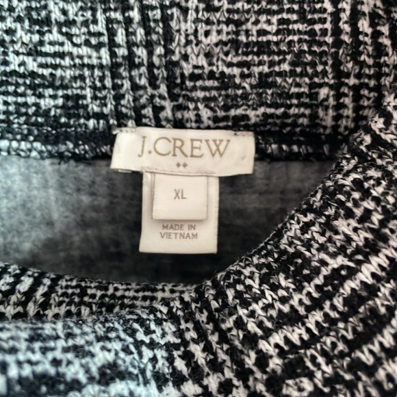 Plaid J Crew turtleneck sweater - Picture 2 of 8